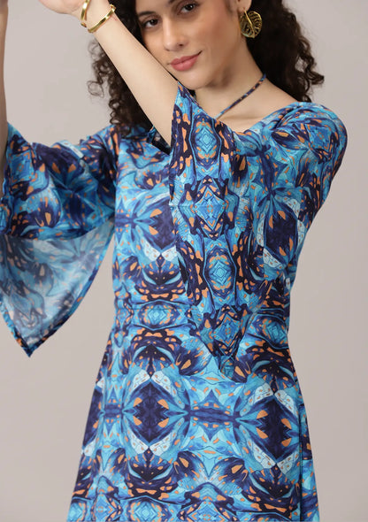 Twirl - Sweetheart Neck Tie-up Dress Price