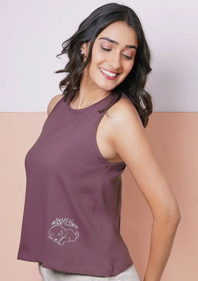 Burgundy Tank Top from Free Spirit Combo - Trendy Women's Apparel for Everyday Style