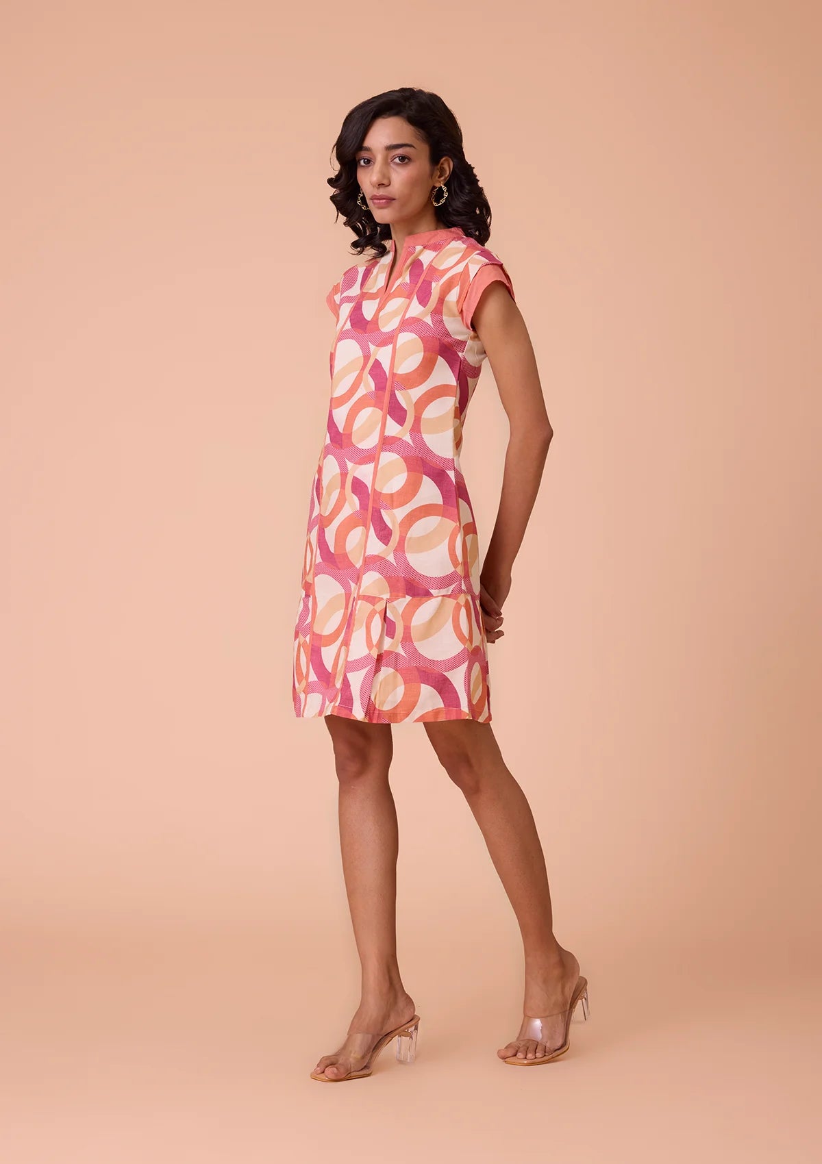 Alina Princess Paneled Cut With Bottom Pleated Detail Online