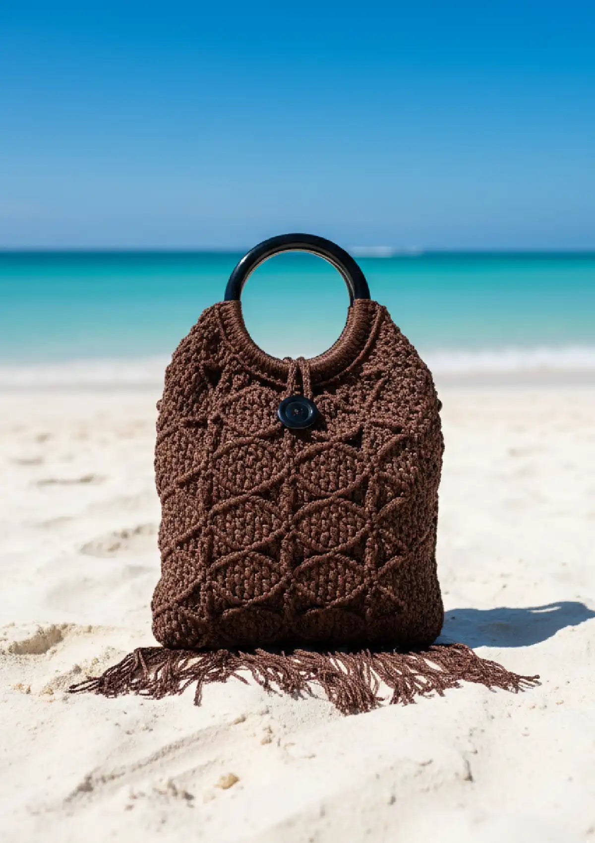 Malai Dori Fringed bag for women