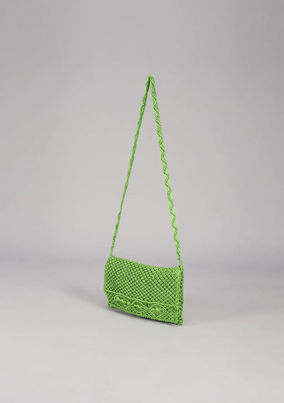 Green Malai Dori sling bag, bags for women