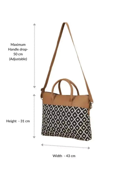 Handcrafted laptop bag, bags for women