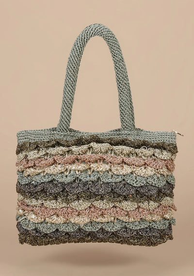 Sequined Crochet Mini mini bag, bags for women