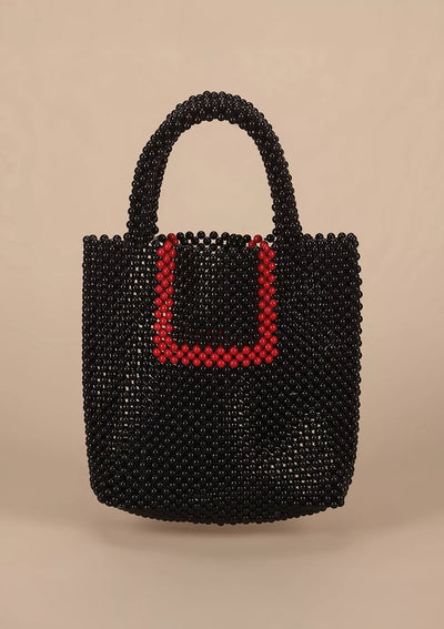 Beaded mini bag for women