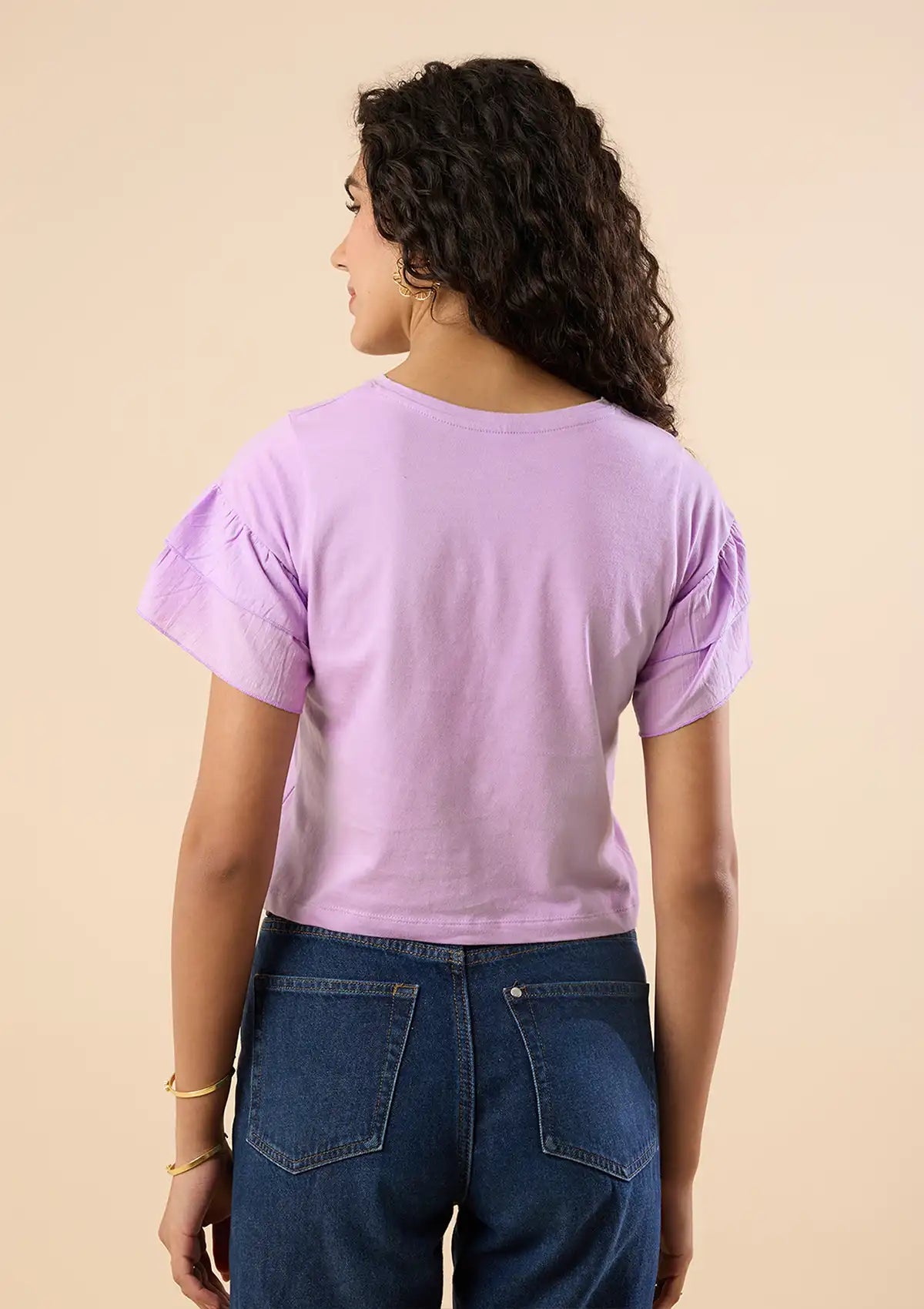 Best Layered Frills t-shirt for women by IshqME