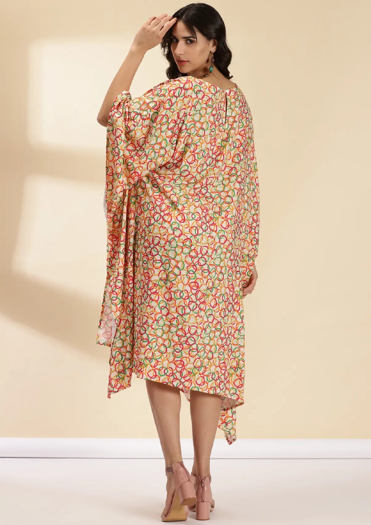 Best Retro Queen Printed Kaftan Dress for women by IshqME