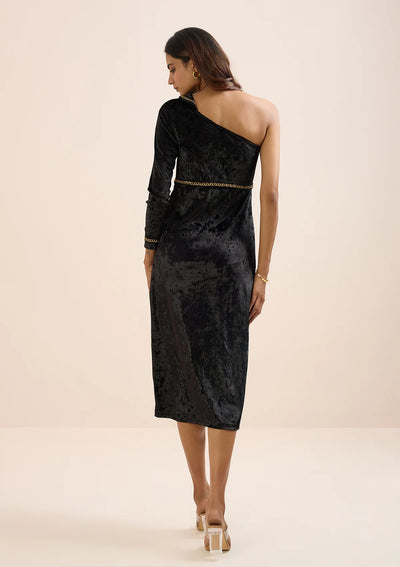 Best Soraya One Shoulder Cocktail Dress for women by IshqME