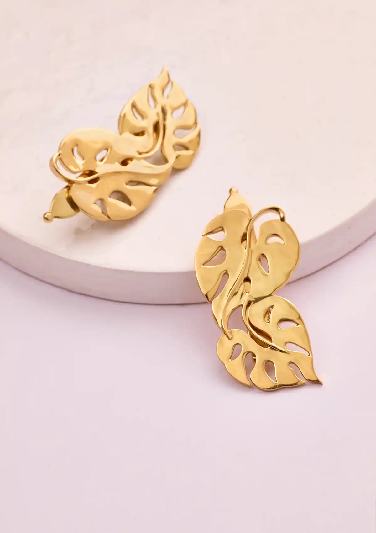 Tropical Leaf Clip For Women