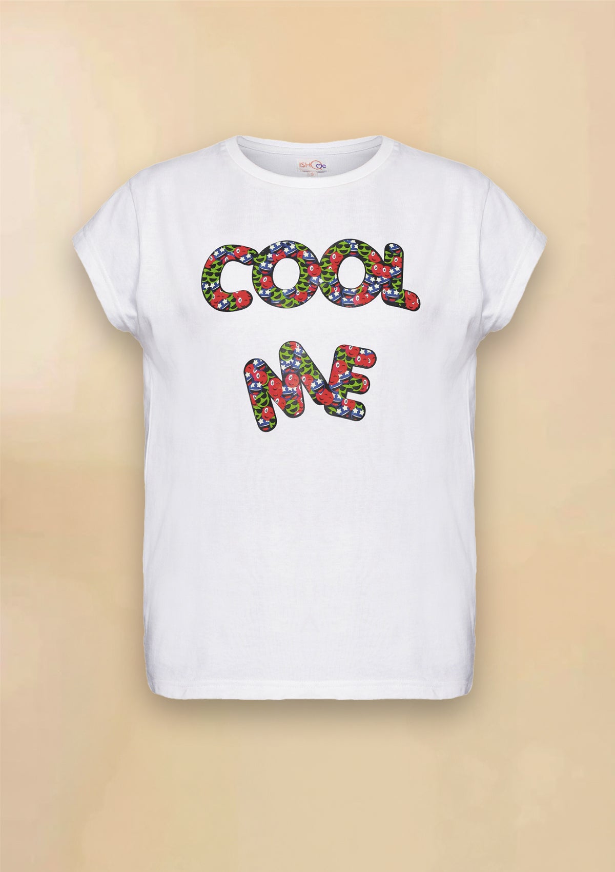 Buy Graphic Print White t-shirt for women at IshqME