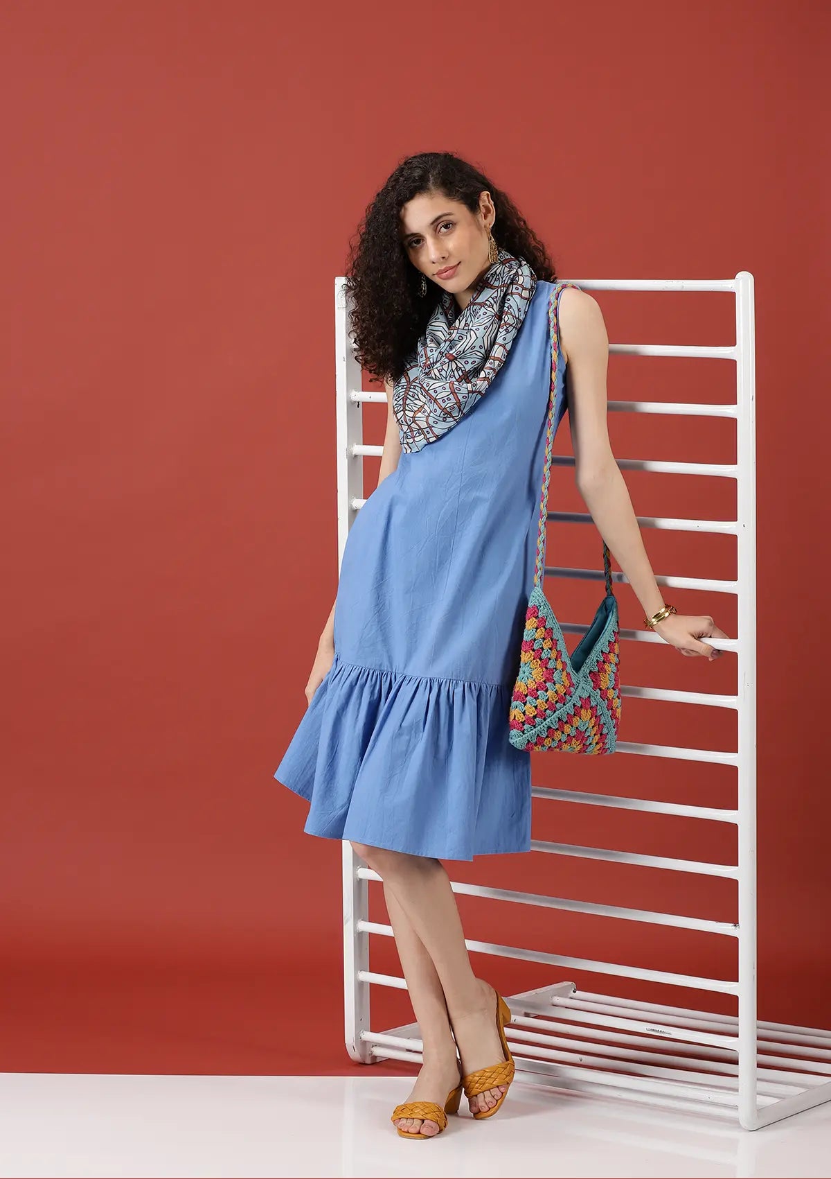 Buy Ice Dance Blue Dress online for women at IshqME