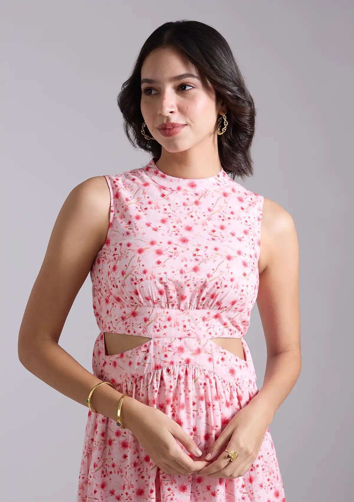 Buy Kohana Cotton Cut Out Dress online for women at IshqME