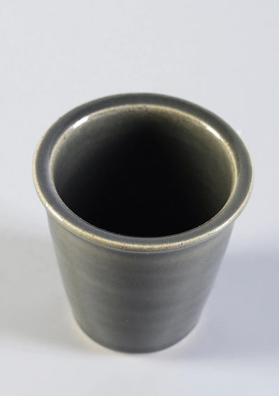 Grey coffee serving set for two
