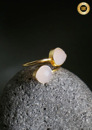 Pink Chalcedony Ring