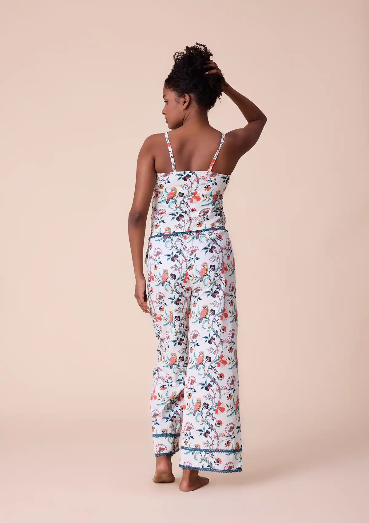 Buy Athena printed crop top and trouser