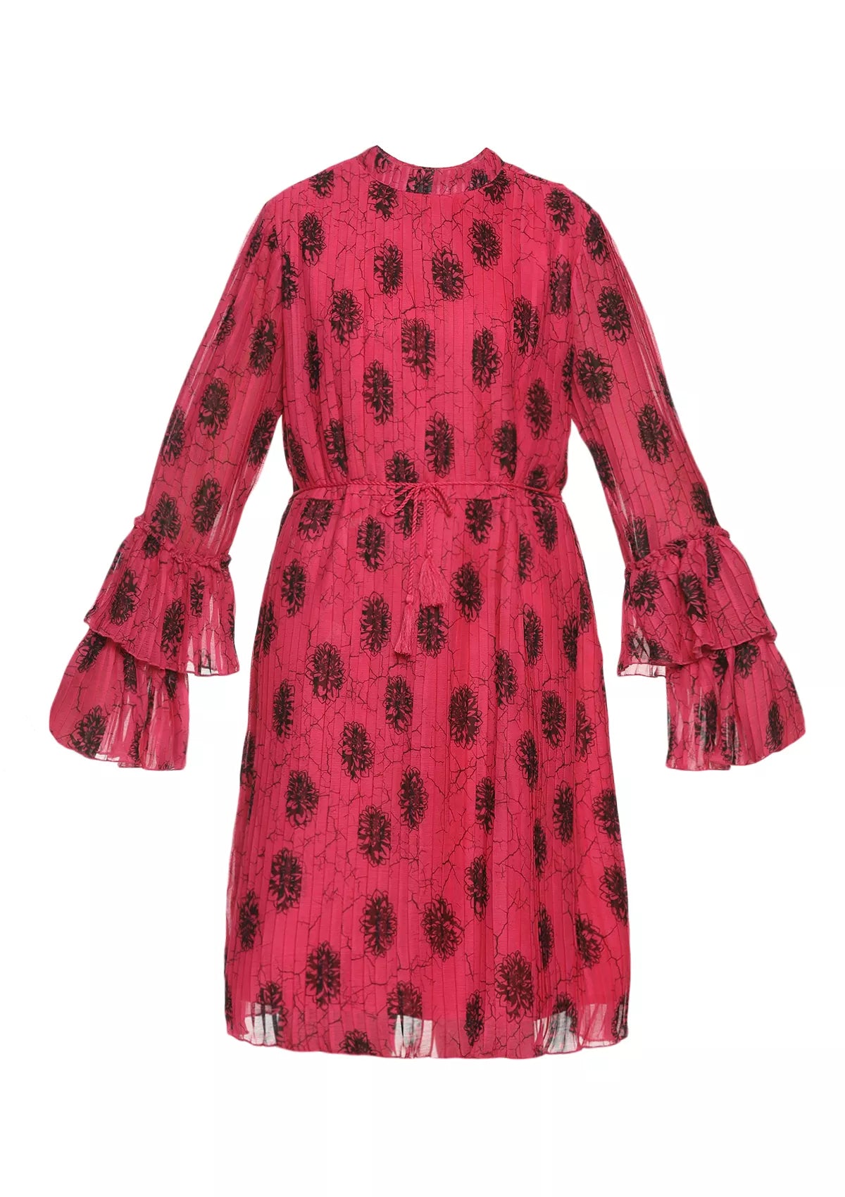 Dazzle Pleated Chiffon Party Dress online for women at IshqME