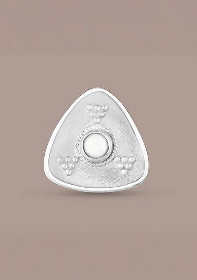 Designer pearl stud earrings for women