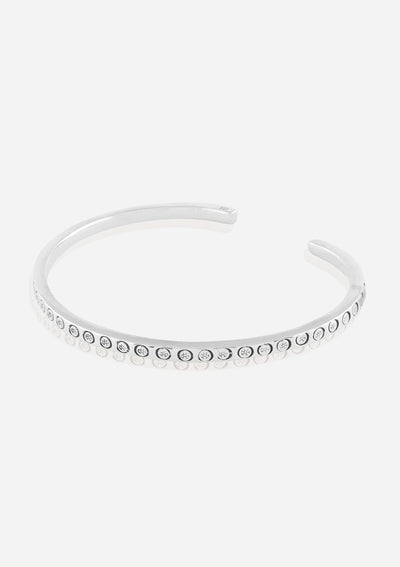 Designer silver cuff bracelet for women