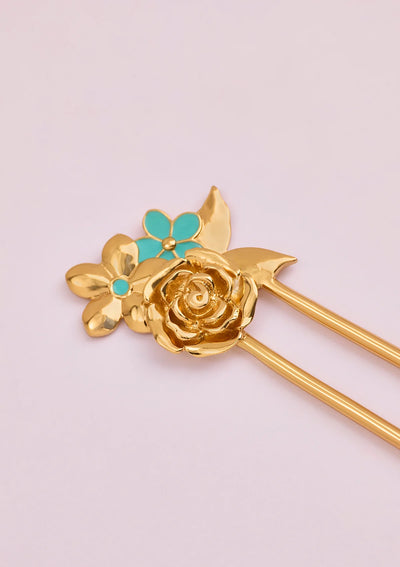 Turquiose Bloom Juda Pin For Women