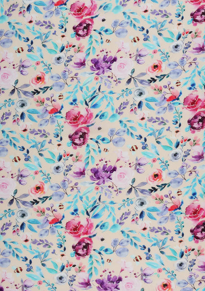 Multi-colour Floral Scarf