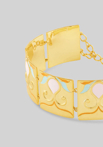 Boxy Enamel Bracelet Price