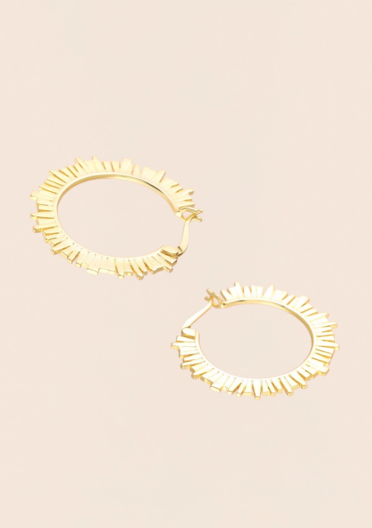 Fashion celestial hoop earrings for women