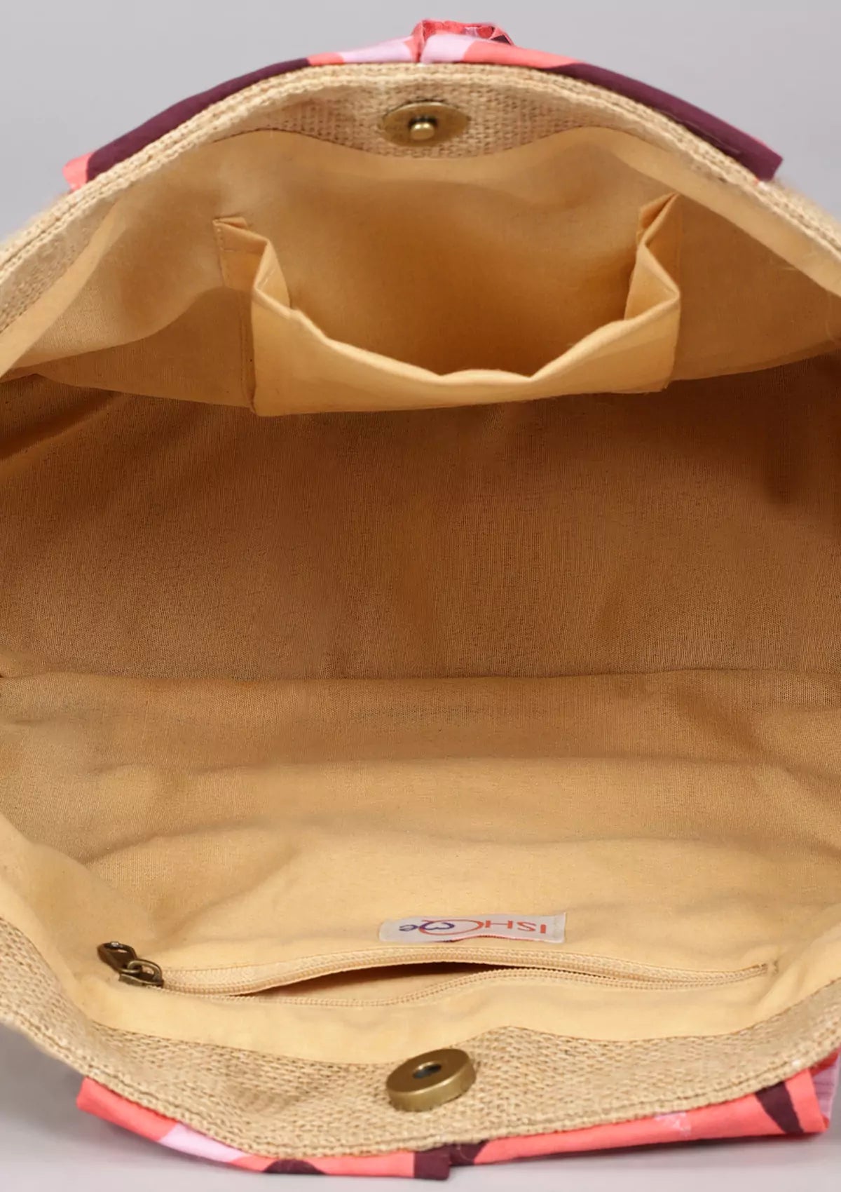 Jute Mini fashion tote bag for women