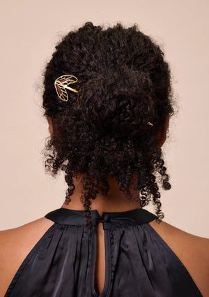 Filigree Wing Bun Pin