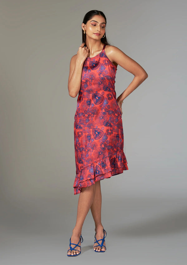 Flamenco Coral Dress