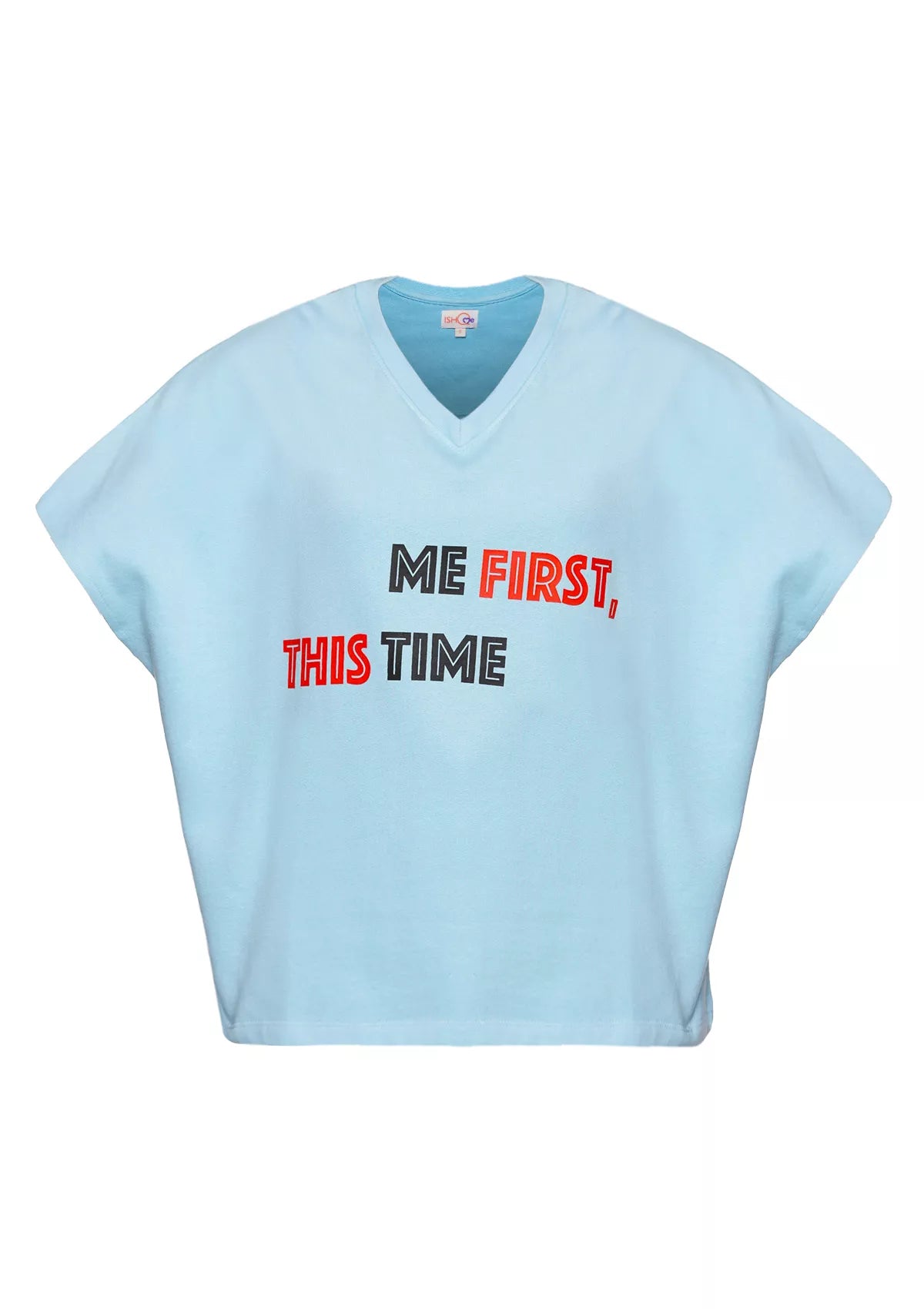 Fleece (Blue) t-shirt price online at IshqME