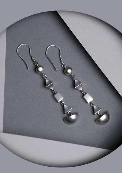 Geometric Shapes Dangler Earring