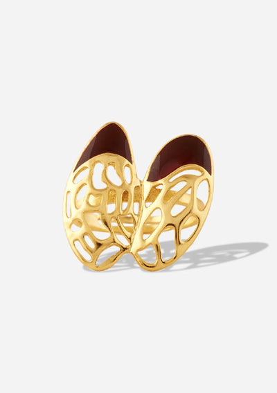Gold plated pink neon jewellery bracelet for women