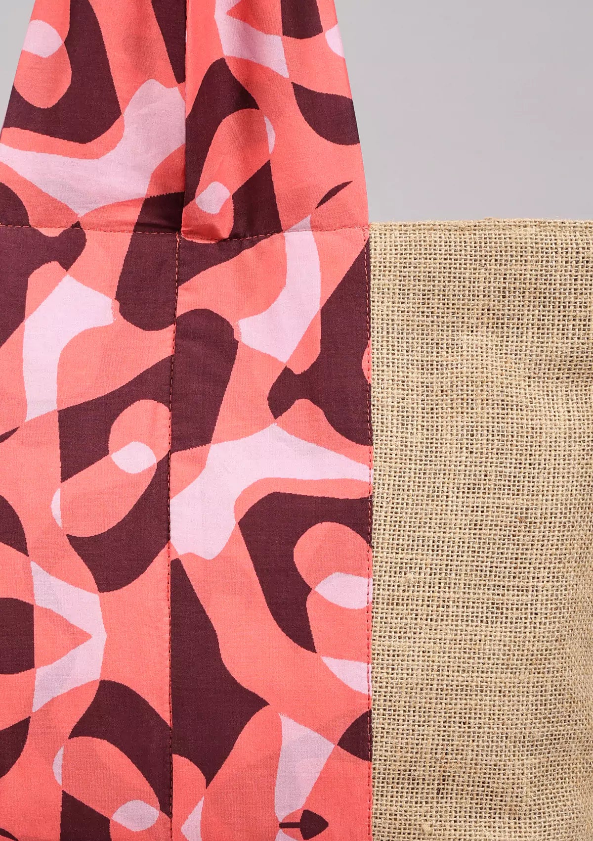 Jute Mini tote bag for women