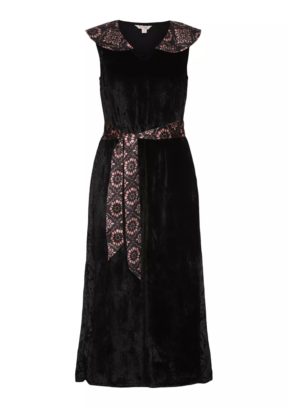 Leyla Sailor collared Side Slit Dress online for women at IshqME