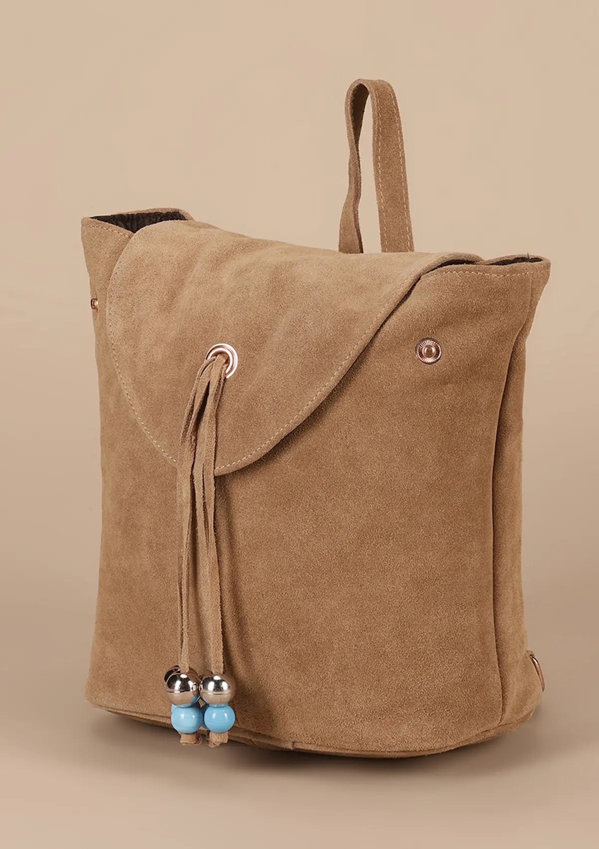 Luxe Suede Mini backpack for women