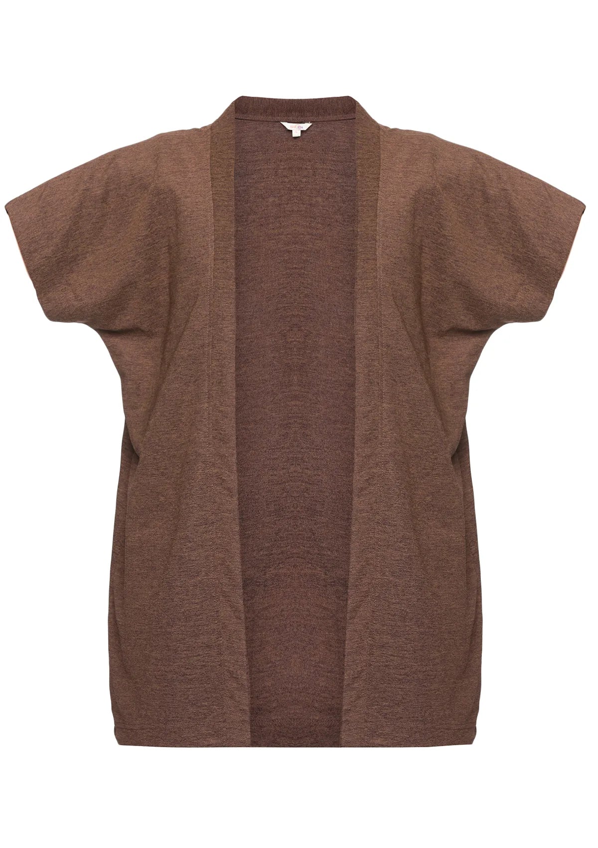 Mocha Woven shrug price online at IshqME