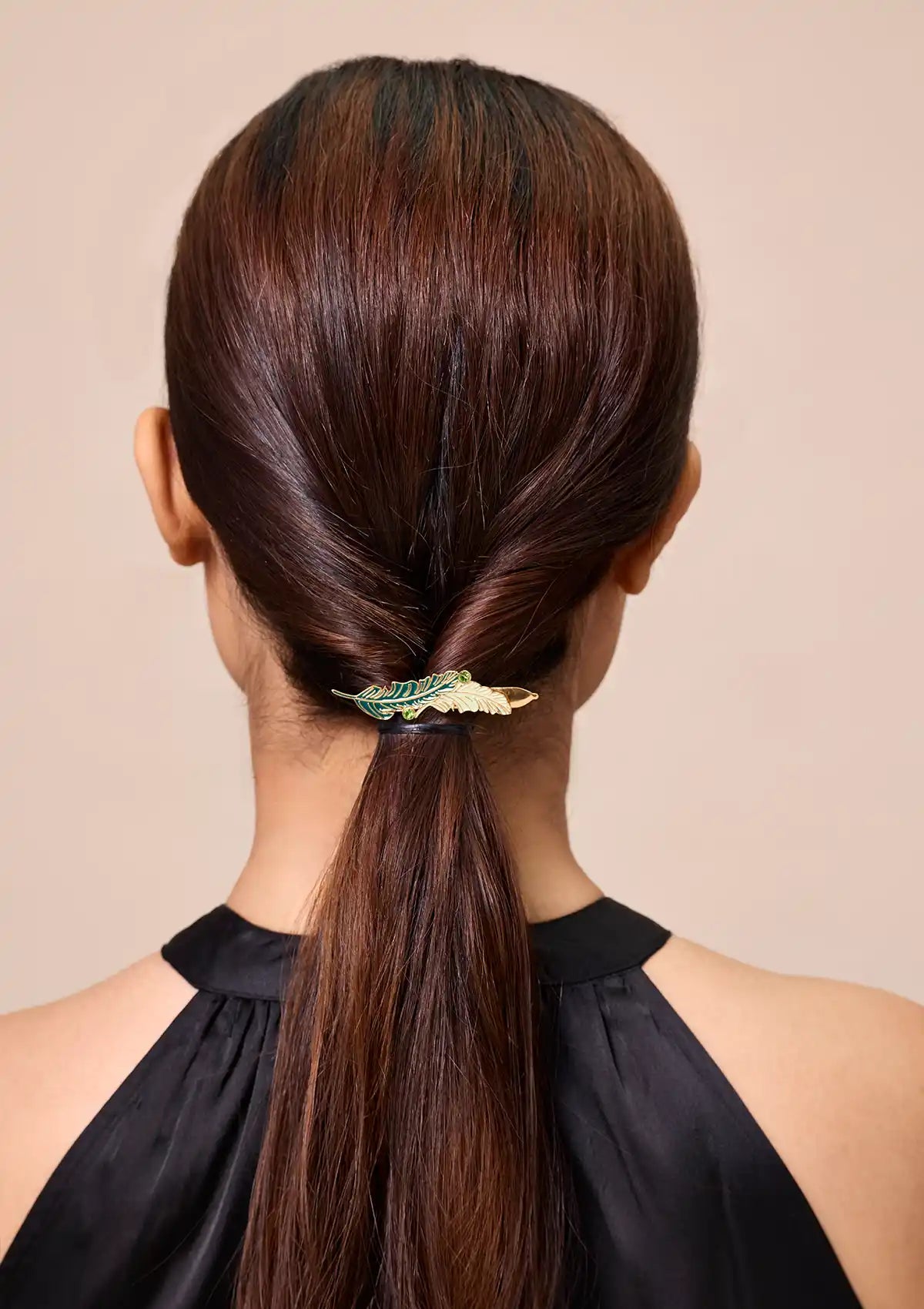 Buy Musa Leaf Enamel Slide Clip
