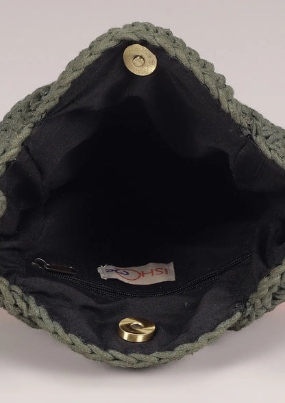 Olive Crochet crossbody bag For Women