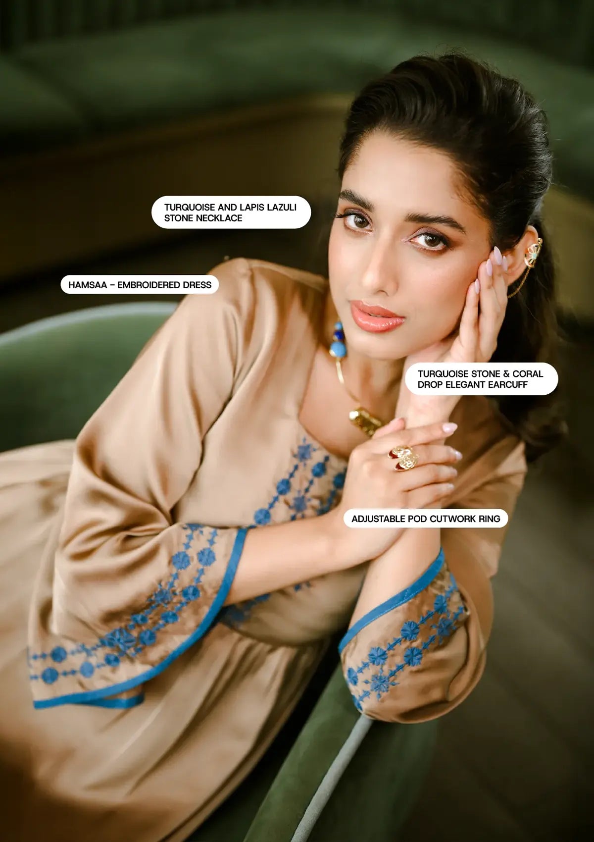 Glamour From Morocco party outfit for women