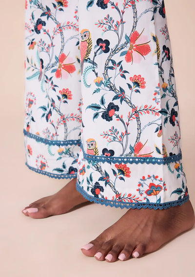 Athena printed crop top and trouser For Women
