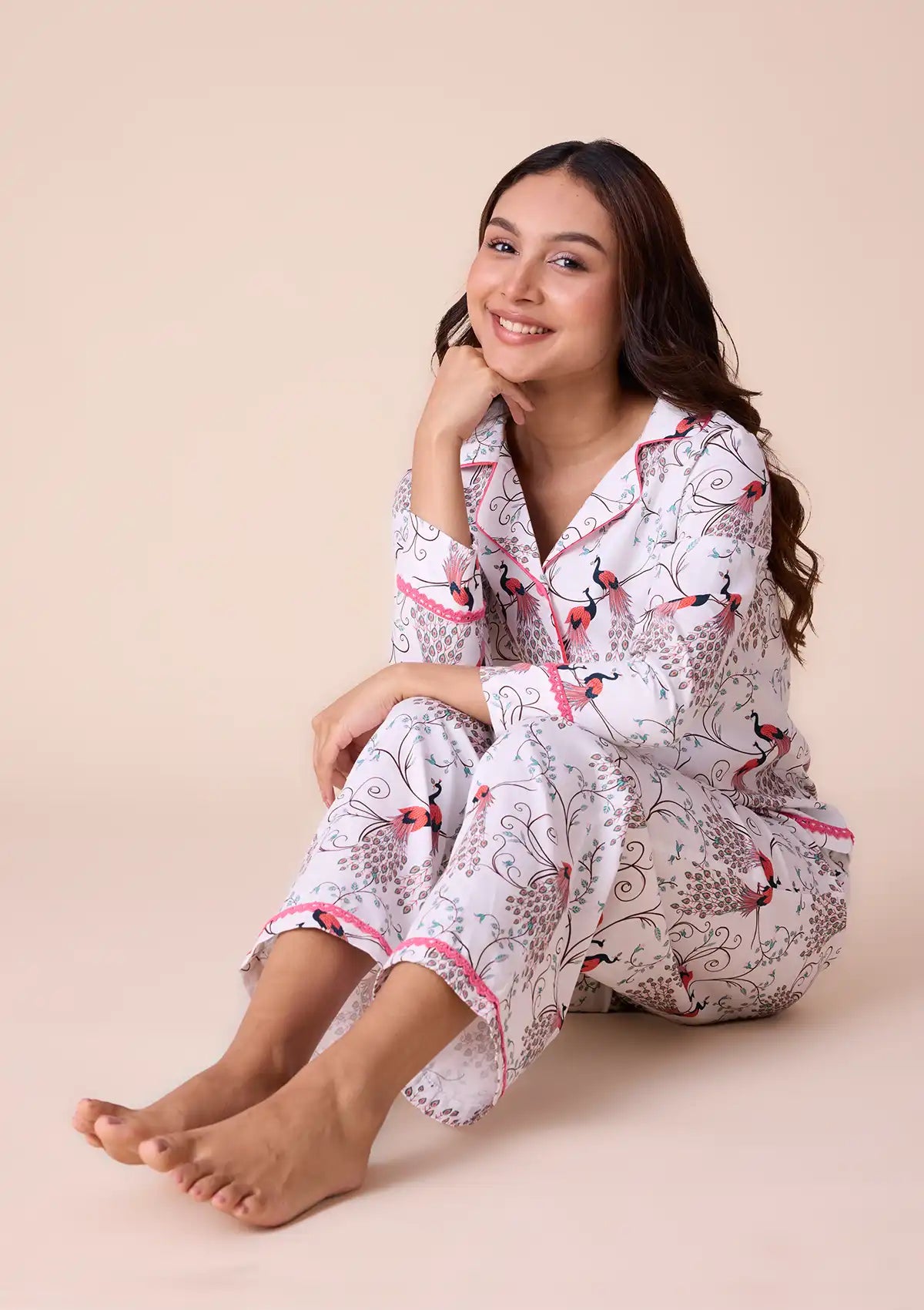 Heraia printed shirt and trouser For Women