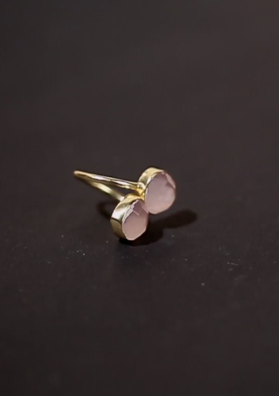 PinkChalcedonyRing