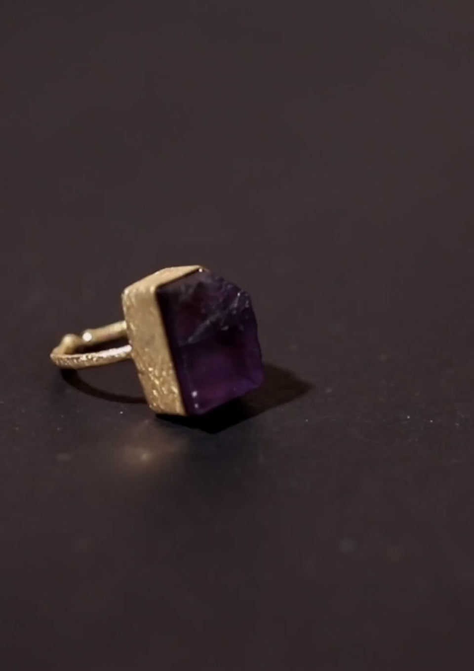 AmethystStuddedRing(