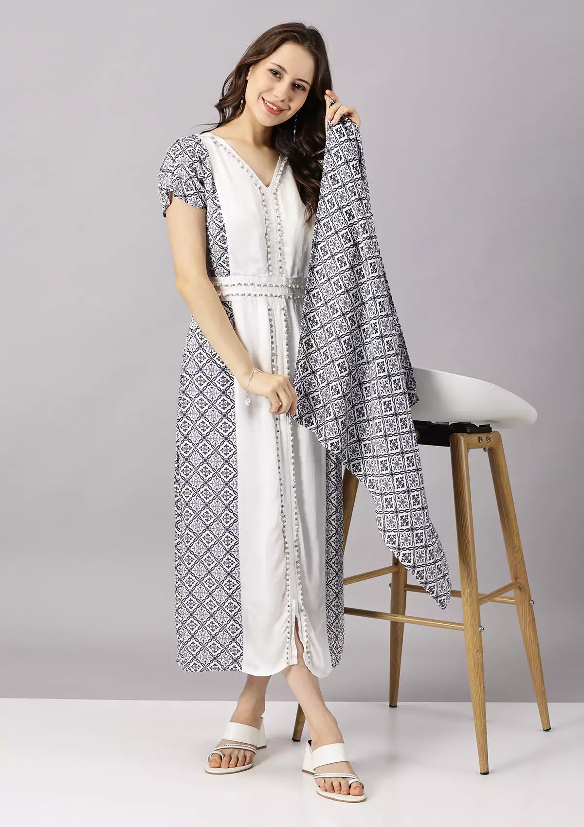 Safaa - Printed Scarf