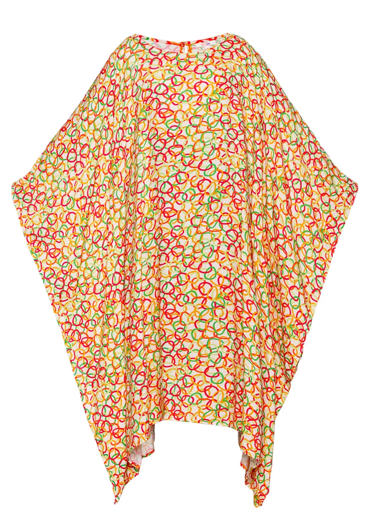 Retro Queen Printed Kaftan Dress online for women at IshqME
