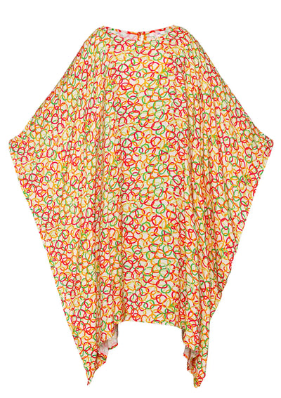 Retro Queen Printed Kaftan Dress online for women at IshqME