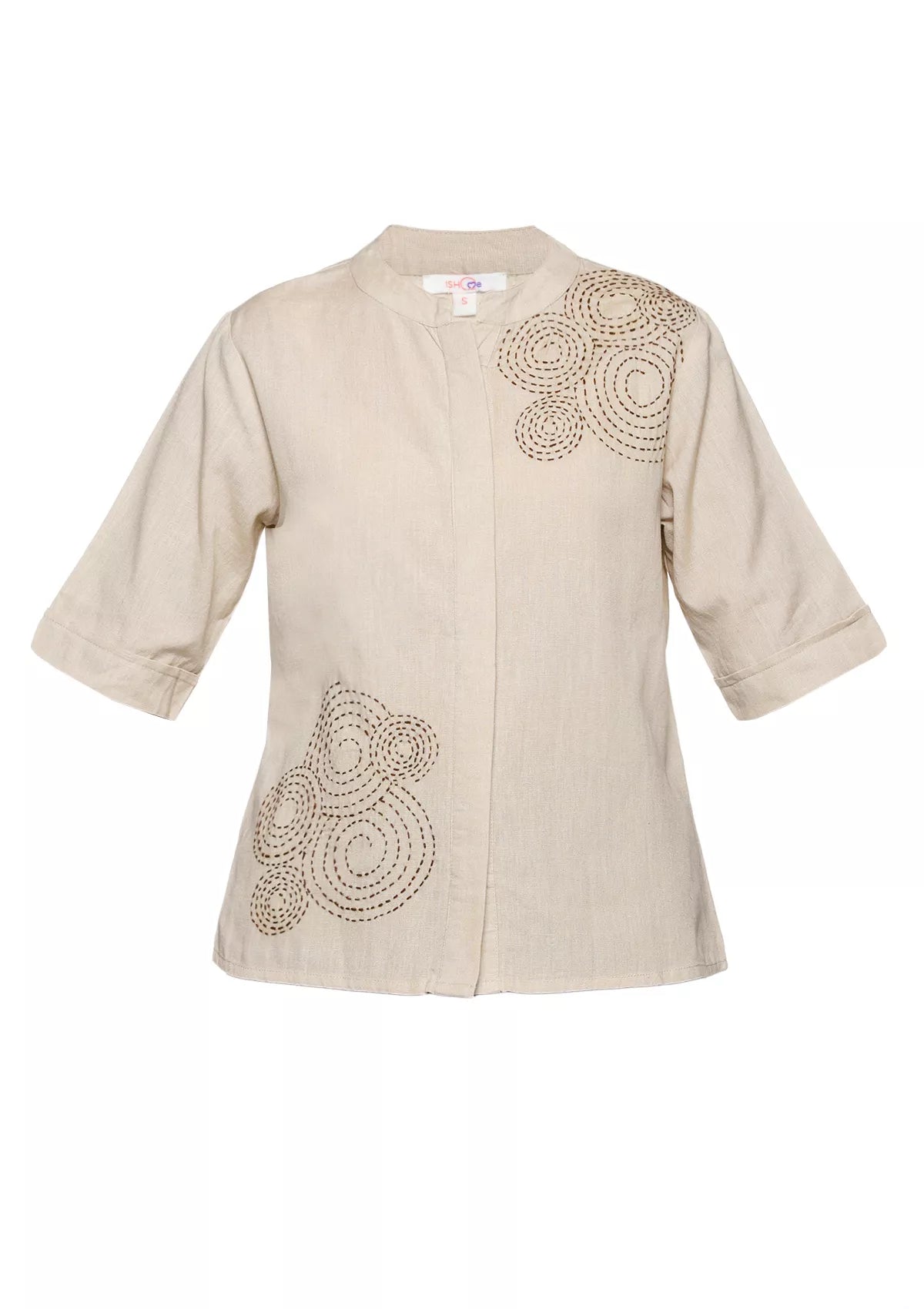 Sashiko Embroidered top price online at IshqME