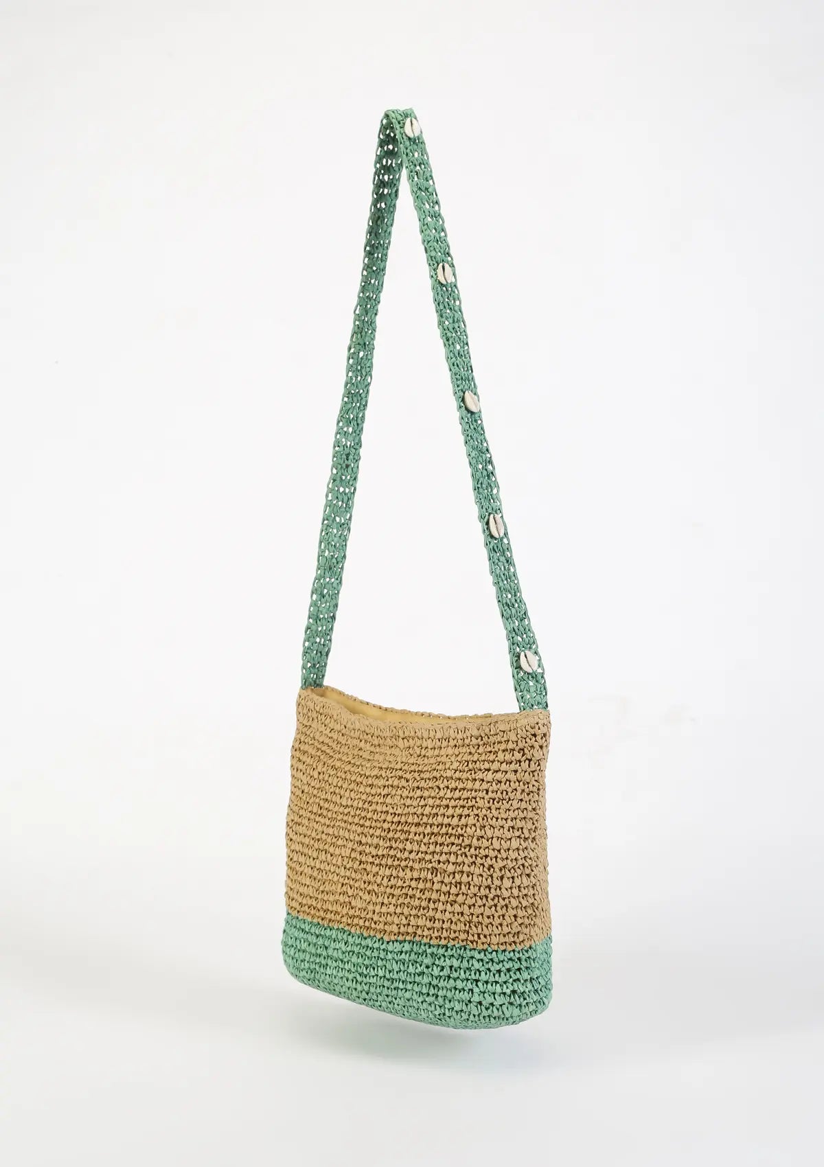 Women's accessories raffia sling bag