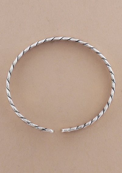 Solid silver bracelet for women