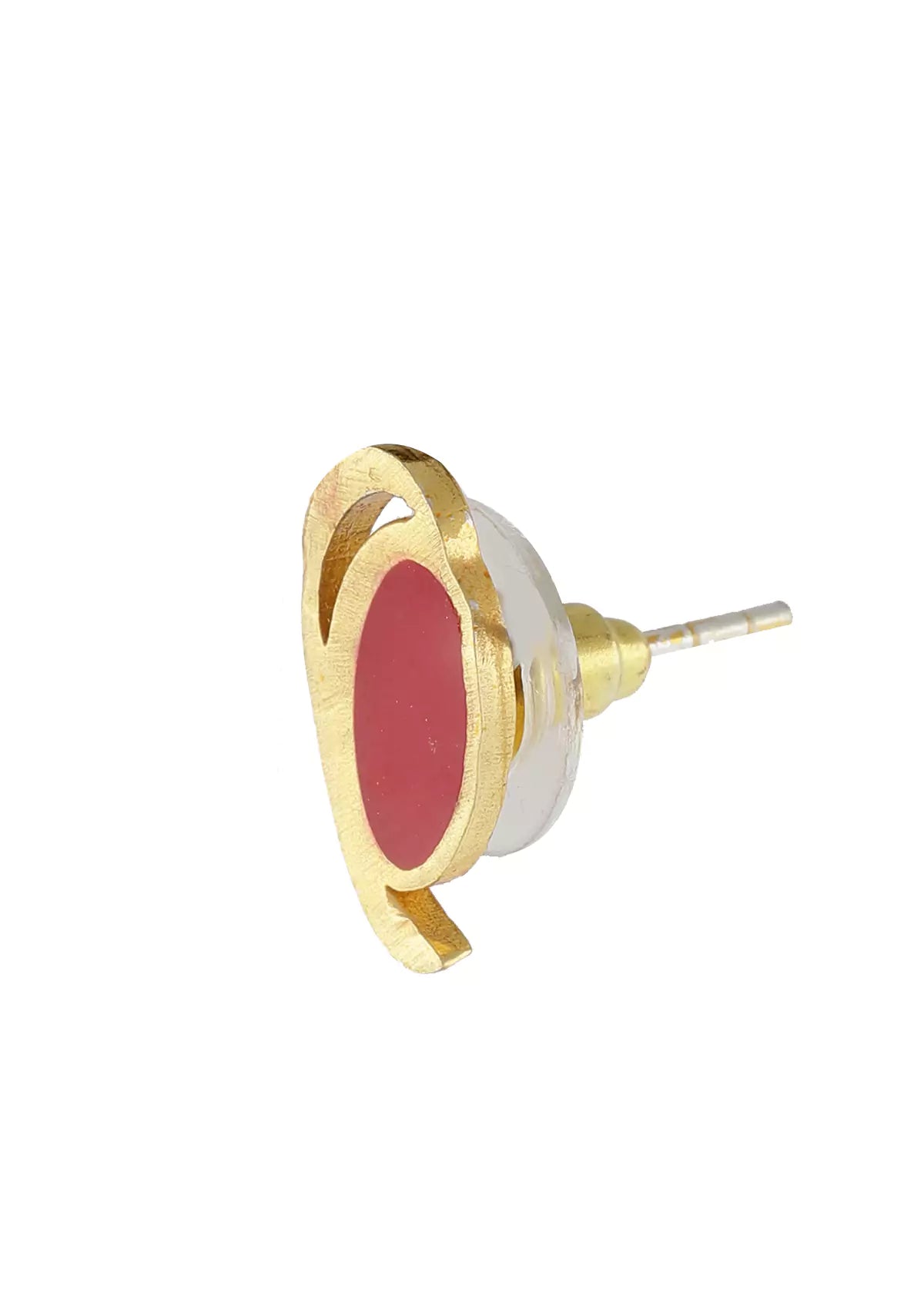 Statement statement enamel stud and ear cuff for women