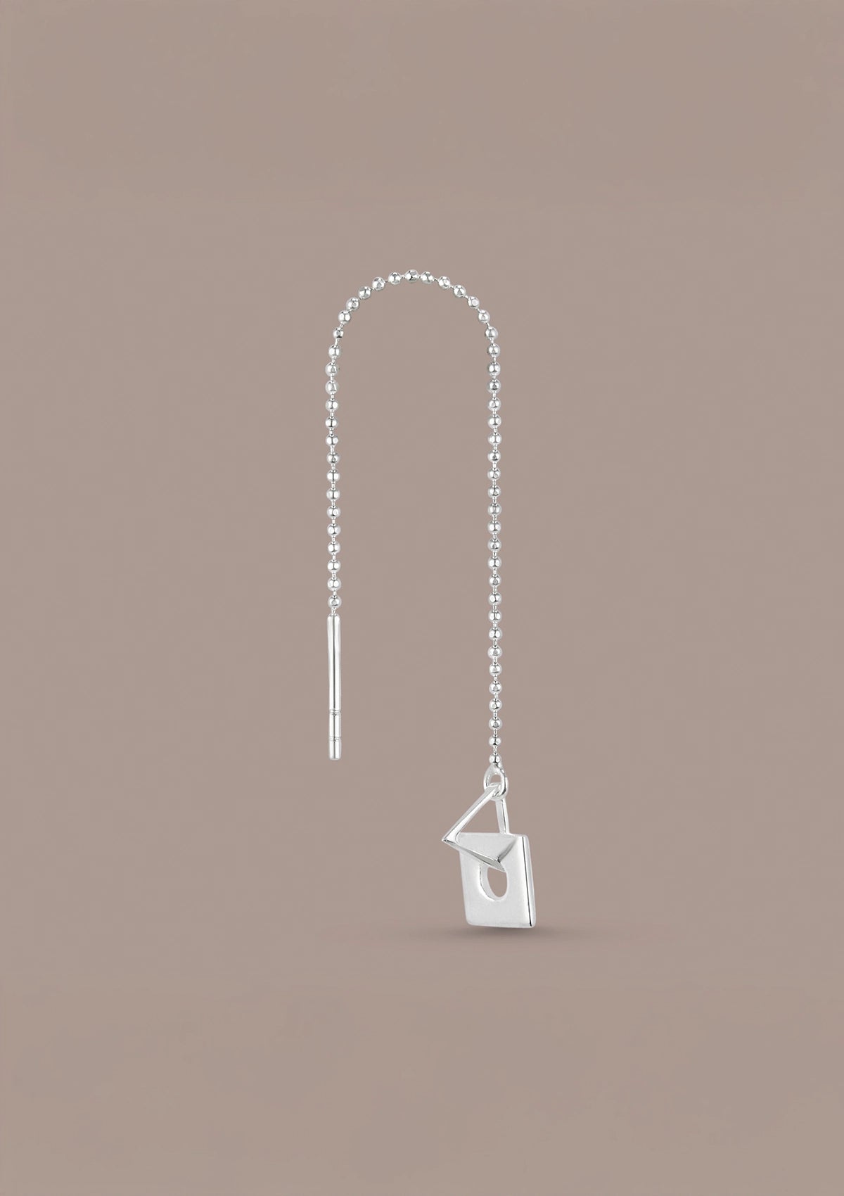 Statement threader earrings for women